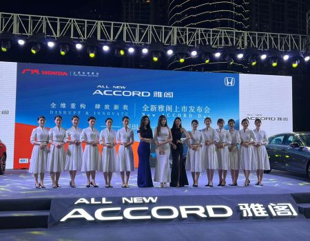 品牌汽车发布会礼仪模特