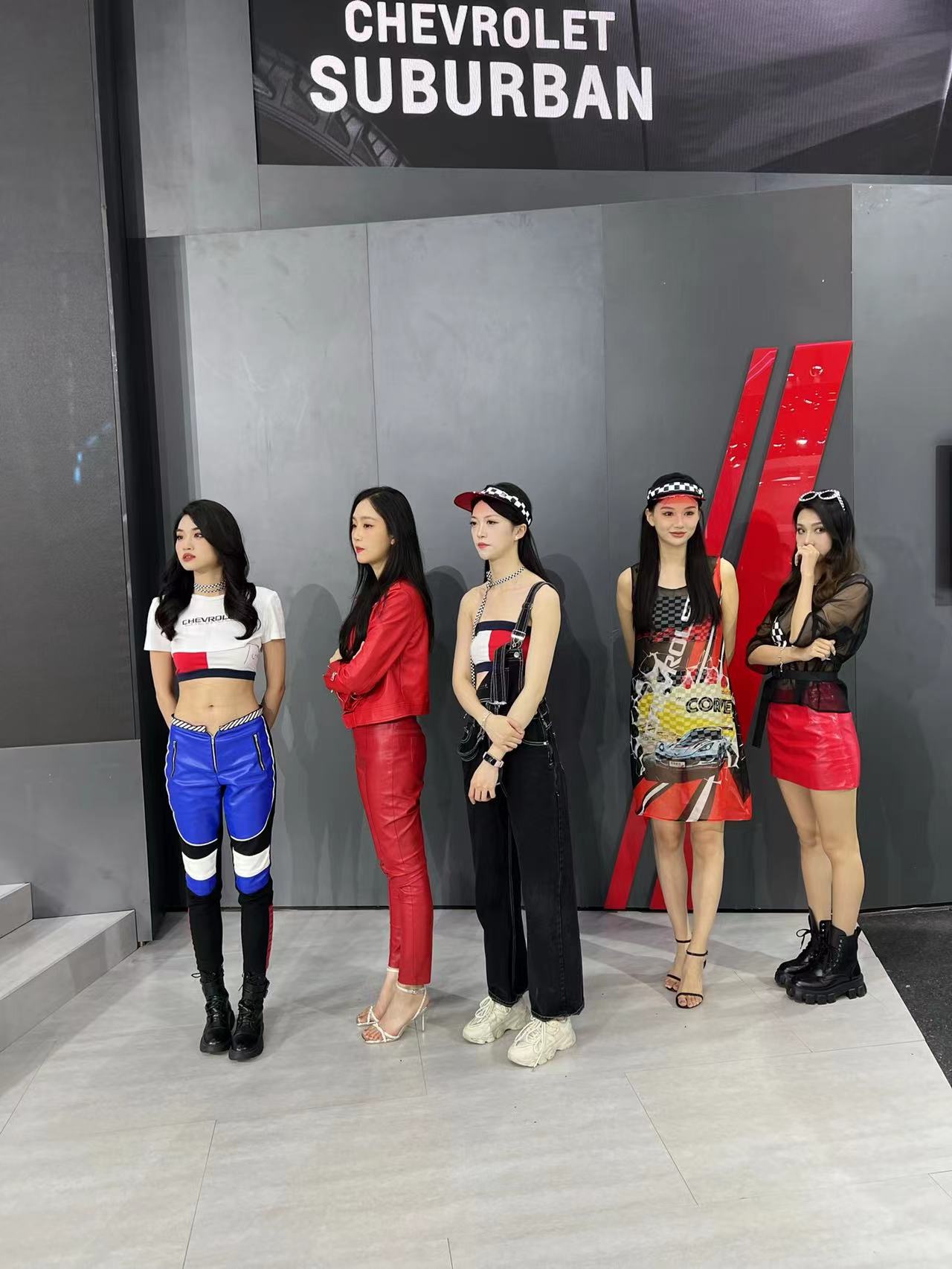 车展模特