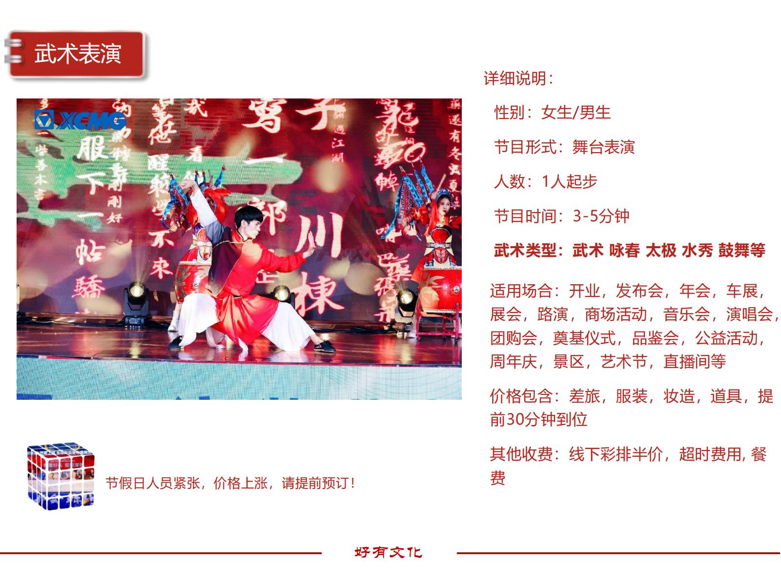 武术表演
